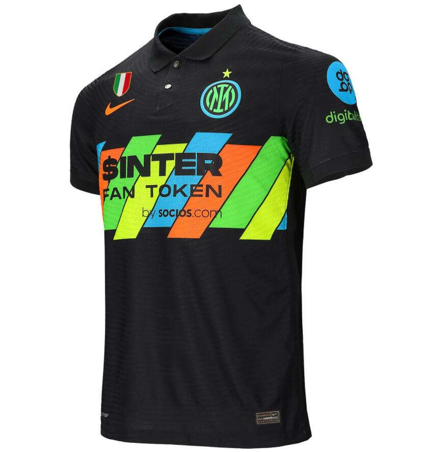 2021/22 Inter Milan Football Kit Third Soccer Jersey Player Version